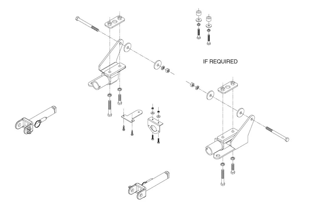 524431-5 – ROADMASTER Vehicle Baseplate, Removable Tabs With Safety Cable Hooks